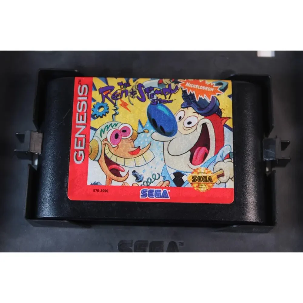 Ren & Stimpy Show Presents: Stimpy's Invention (Sega Genesis) Authentic, tested